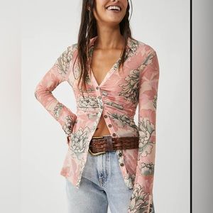 NWOT Free People Lucky Shirtee